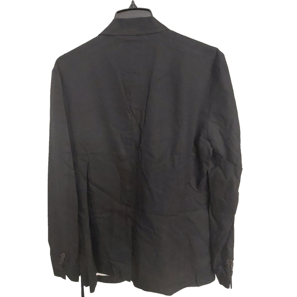 Marc by Marc Jacobs Mens Black Lined Cotton Blazer Suit Jacket Sz Small - Picture 6 of 16